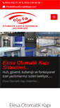Mobile Screenshot of elesaotomatikkapi.com